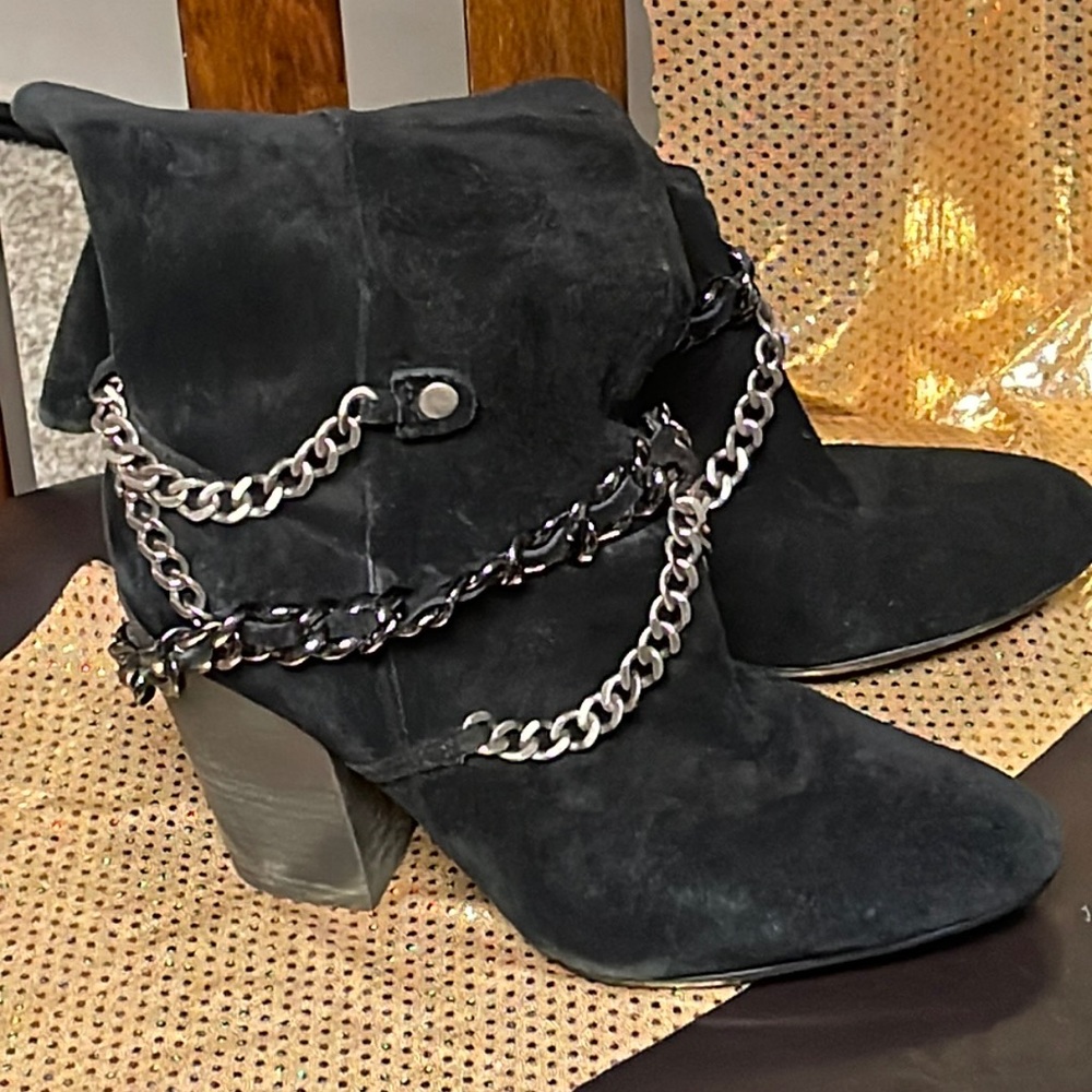 Nine West Suede boots.